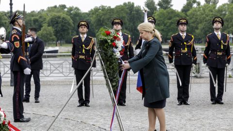 Prezidentka Čaputová: Pamätajme na odkaz vojny, že nenávistné ideológie môžu zabíjať
