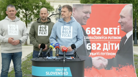 I. Matovič: Fico si šiel do Moskvy vedome podať ruku s masovým vrahom