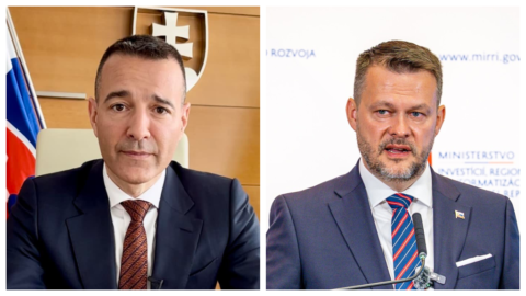 Strana Hlas ani žiadny jej minister nenavrhoval žiadne krátenie eurofondov samospráve, odkazuje Drucker Migaľovi