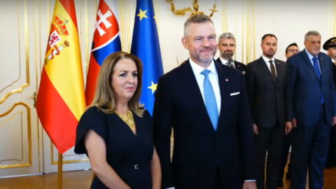 Pellegrini prijal poverovacie listiny od veľvyslancov Gruzínska a Španielska