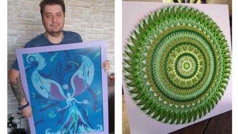 Daniel vytvára jedinečné diela: V quillingu platí 100-krát meraj a raz lep (Rozhovor)