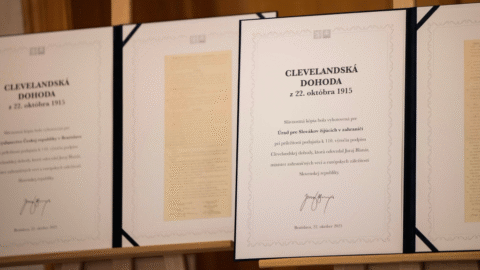 Clevelandská dohoda bola prejavom odvahy slovenských a českých krajanov, tvrdí Blanár