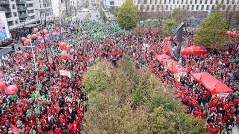 Bruselské letisko pre celoštátny štrajk zrušilo všetky odlety