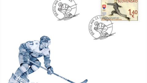 Zimnú olympiádu a paralympiádu pripomenú nové poštové známky, motívom je krasokorčuliar a paralympijský curling