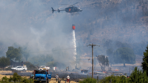 Argentína: Apokalypsa v Patagónii, požiare zničili tisíce hektárov