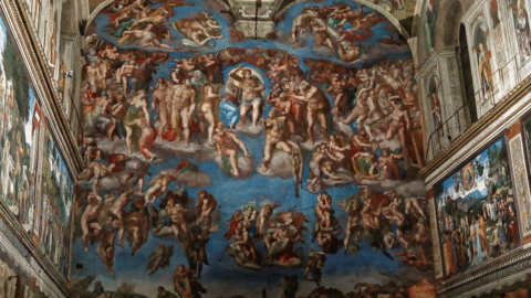 Vatikán: V Sixtínskej kaplnke začalo veľké čistenie „Posledného súdu“ od Michelangela