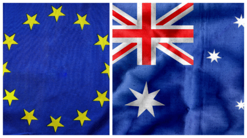 Brusel a Austrália finalizujú obchodnú dohodu, rozhodujú posledné sporné body