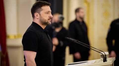 Zelenskyj: Jarná ofenzíva Rusov zlyhala, okupanti to skúšajú infiltráciou